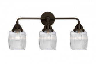 Colton - 3 Light - 24 inch - Oil Rubbed Bronze - Bath Vanity Light (3442|288-3W-OB-G302-LED)