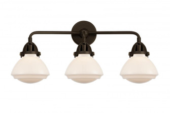 Olean - 3 Light - 25 inch - Oil Rubbed Bronze - Bath Vanity Light (3442|288-3W-OB-G321-LED)