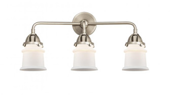Canton - 3 Light - 23 inch - Brushed Satin Nickel - Bath Vanity Light (3442|288-3W-SN-G181S-LED)