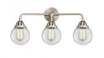 Beacon - 3 Light - 24 inch - Brushed Satin Nickel - Bath Vanity Light (3442|288-3W-SN-G202-6-LED)