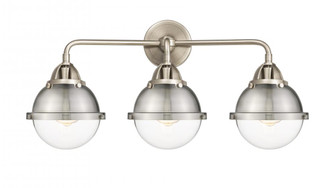 Hampden - 3 Light - 25 inch - Brushed Satin Nickel - Bath Vanity Light (3442|288-3W-SN-HFS-62-SN-LED)