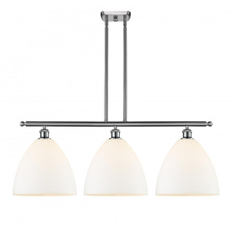 Bristol - 3 Light - 39 inch - Brushed Satin Nickel - Stem hung - Island Light (3442|516-3I-SN-GBD-121-LED)