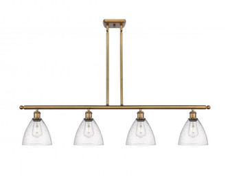 Bristol - 4 Light - 48 inch - Brushed Brass - Cord hung - Island Light (3442|516-4I-BB-GBD-754-LED)