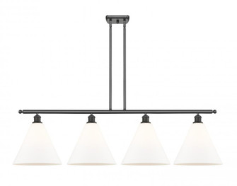 Berkshire - 4 Light - 50 inch - Oil Rubbed Bronze - Stem hung - Island Light (3442|516-4I-OB-GBC-121-LED)