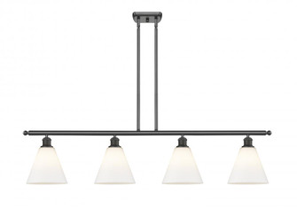 Berkshire - 4 Light - 48 inch - Oil Rubbed Bronze - Stem hung - Island Light (3442|516-4I-OB-GBC-81-LED)