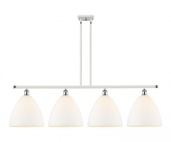 Bristol - 4 Light - 50 inch - White Polished Chrome - Stem hung - Island Light (3442|516-4I-WPC-GBD-121)