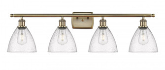 Bristol - 4 Light - 38 inch - Antique Brass - Bath Vanity Light (3442|516-4W-AB-GBD-754)