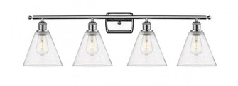 Berkshire - 4 Light - 38 inch - Polished Chrome - Bath Vanity Light (3442|516-4W-PC-GBC-84-LED)
