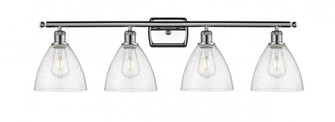 Bristol - 4 Light - 38 inch - Polished Chrome - Bath Vanity Light (3442|516-4W-PC-GBD-754)