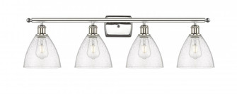 Bristol - 4 Light - 38 inch - Polished Nickel - Bath Vanity Light (3442|516-4W-PN-GBD-754-LED)