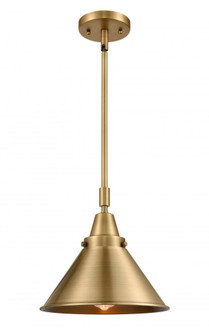 Briarcliff - 1 Light - 10 inch - Brushed Brass - Mini Pendant (3442|447-1S-BB-M10-BB-LED)