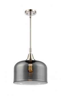Bell - 1 Light - 12 inch - Polished Nickel - Mini Pendant (3442|447-1S-PN-G73-L)