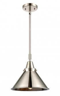 Briarcliff - 1 Light - 10 inch - Polished Nickel - Mini Pendant (3442|447-1S-PN-M10-PN)