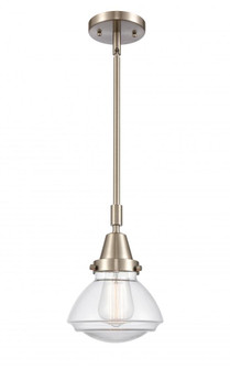 Olean - 1 Light - 7 inch - Brushed Satin Nickel - Mini Pendant (3442|447-1S-SN-G322-LED)
