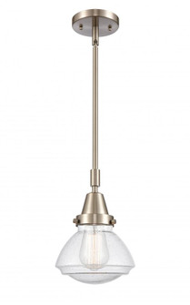 Olean - 1 Light - 7 inch - Brushed Satin Nickel - Mini Pendant (3442|447-1S-SN-G324)