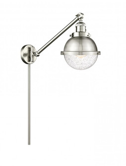 Hampden - 1 Light - 7 inch - Brushed Satin Nickel -Adjustable Swing Arm (3442|237-SN-HFS-64-SN)