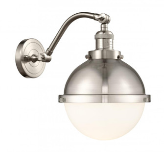 Hampden - 1 Light - 9 inch - Brushed Satin Nickel - Adjustable Sconce (3442|515-1W-SN-HFS-81-SN-LED)