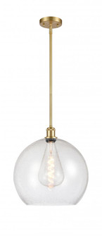 Athens - 1 Light - 14 inch - Satin Gold - Pendant (3442|516-1S-SG-G124-14)