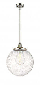 Beacon - 1 Light - 14 inch - Polished Nickel - Stem Hung - Pendant (3442|201S-PN-G204-14-LED)