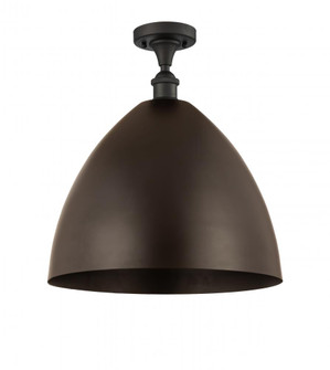 Bristol - 1 Light - 16 inch - Oil Rubbed Bronze - Semi-Flush Mount (3442|516-1C-OB-MBD-16-OB)