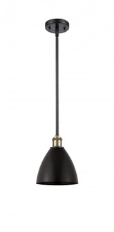 Bristol - 1 Light - 8 inch - Black Antique Brass - Pendant (3442|516-1S-BAB-MBD-75-BK)