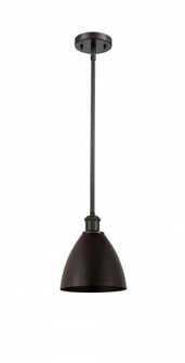 Bristol - 1 Light - 8 inch - Oil Rubbed Bronze - Pendant (3442|516-1S-OB-MBD-75-OB)