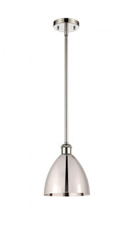 Bristol - 1 Light - 8 inch - Polished Nickel - Pendant (3442|516-1S-PN-MBD-75-PN-LED)
