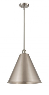Berkshire - 1 Light - 16 inch - Brushed Satin Nickel - Pendant (3442|516-1S-SN-MBC-16-SN)