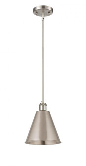 Berkshire - 1 Light - 8 inch - Brushed Satin Nickel - Pendant (3442|516-1S-SN-MBC-8-SN-LED)