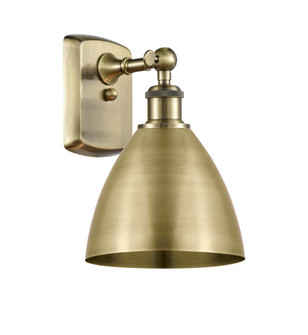 Bristol - 1 Light - 8 inch - Antique Brass - Sconce (3442|516-1W-AB-MBD-75-AB-LED)