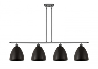 Bristol - 4 Light - 48 inch - Oil Rubbed Bronze - Stem hung - Island Light (3442|516-4I-OB-MBD-9-OB-LED)