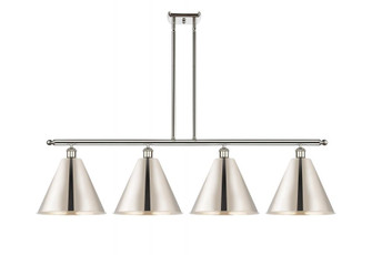 Berkshire - 4 Light - 50 inch - Polished Nickel - Stem hung - Island Light (3442|516-4I-PN-MBC-12-PN)