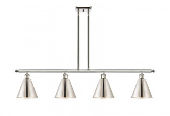 Berkshire - 4 Light - 48 inch - Polished Nickel - Stem hung - Island Light (3442|516-4I-PN-MBC-8-PN)