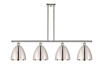 Bristol - 4 Light - 48 inch - Polished Nickel - Stem hung - Island Light (3442|516-4I-PN-MBD-9-PN)