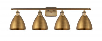 Bristol - 4 Light - 38 inch - Brushed Brass - Bath Vanity Light (3442|516-4W-BB-MBD-75-BB)