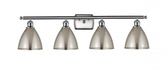 Bristol - 4 Light - 38 inch - Brushed Satin Nickel - Bath Vanity Light (3442|516-4W-SN-MBD-75-SN)