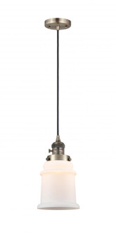 Canton - 1 Light - 6 inch - Antique Brass - Cord hung - Mini Pendant (3442|201CSW-AB-G181-LED)