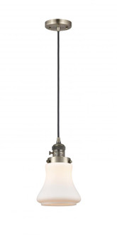 Bellmont - 1 Light - 6 inch - Antique Brass - Cord hung - Mini Pendant (3442|201CSW-AB-G191)