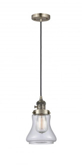 Bellmont - 1 Light - 6 inch - Antique Brass - Cord hung - Mini Pendant (3442|201CSW-AB-G192)
