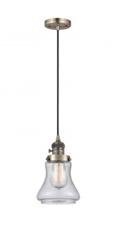 Bellmont - 1 Light - 6 inch - Antique Brass - Cord hung - Mini Pendant (3442|201CSW-AB-G194)
