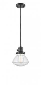 Olean - 1 Light - 7 inch - Oil Rubbed Bronze - Cord hung - Mini Pendant (3442|201CSW-OB-G324)