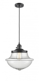 Oxford - 1 Light - 12 inch - Oil Rubbed Bronze - Cord hung - Mini Pendant (3442|201CSW-OB-G544)