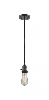 Bare Bulb - 1 Light - 3 inch - Oil Rubbed Bronze - Cord hung - Mini Pendant (3442|201CSW-OB-LED)