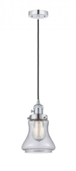 Bellmont - 1 Light - 6 inch - Polished Chrome - Cord hung - Mini Pendant (3442|201CSW-PC-G194-LED)