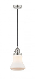 Bellmont - 1 Light - 6 inch - Polished Nickel - Cord hung - Mini Pendant (3442|201CSW-PN-G191)
