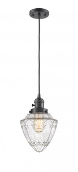 Bullet - 1 Light - 7 inch - Oil Rubbed Bronze - Cord hung - Mini Pendant (3442|201CSW-OB-G664-7)