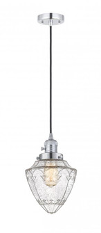 Bullet - 1 Light - 7 inch - Polished Chrome - Cord hung - Mini Pendant (3442|201CSW-PC-G664-7)