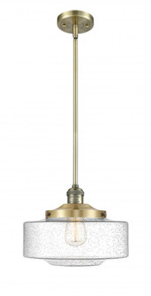 Bridgeton - 1 Light - 12 inch - Antique Brass - Stem Hung - Mini Pendant (3442|201S-AB-G694-12)