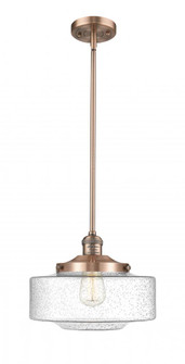 Bridgeton - 1 Light - 12 inch - Antique Copper - Stem Hung - Mini Pendant (3442|201S-AC-G694-12)