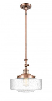 Bridgeton - 1 Light - 12 inch - Antique Copper - Stem Hung - Adjustable Mini Pendant (3442|206-AC-G694-12)